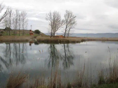 Lagunas de Fuentes en el Camino de la Lana 