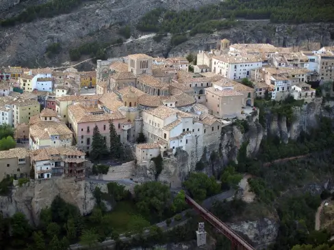 Vistas panoramicas de Cuenca por la Ruta de la Lana