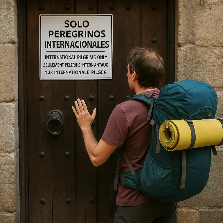 El albergue de peregrinos de Madrid que no quiere españoles (y encima lo llaman “puerta del Camino”)