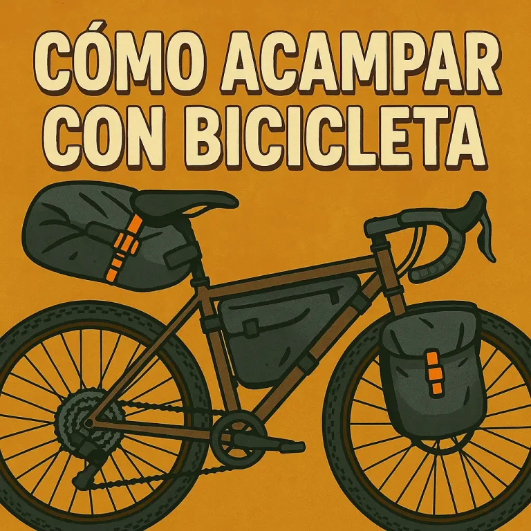 ¿Cómo Acampar con Bicicleta? Guía Definitiva para tu Primera Noche al Aire Libre