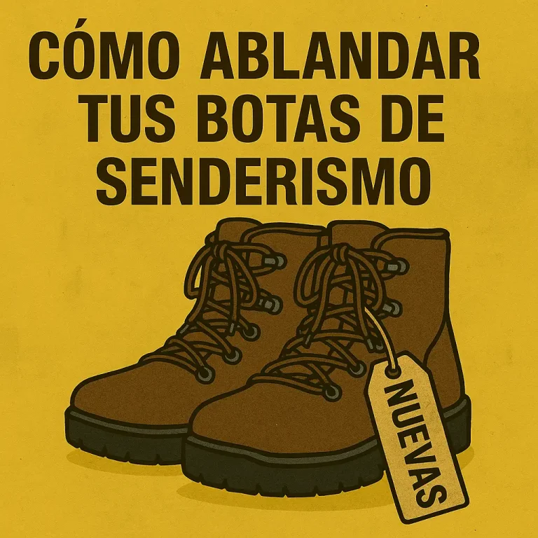Cómo ablandar tus botas de senderismo (sin arruinarte los pies en el intento)