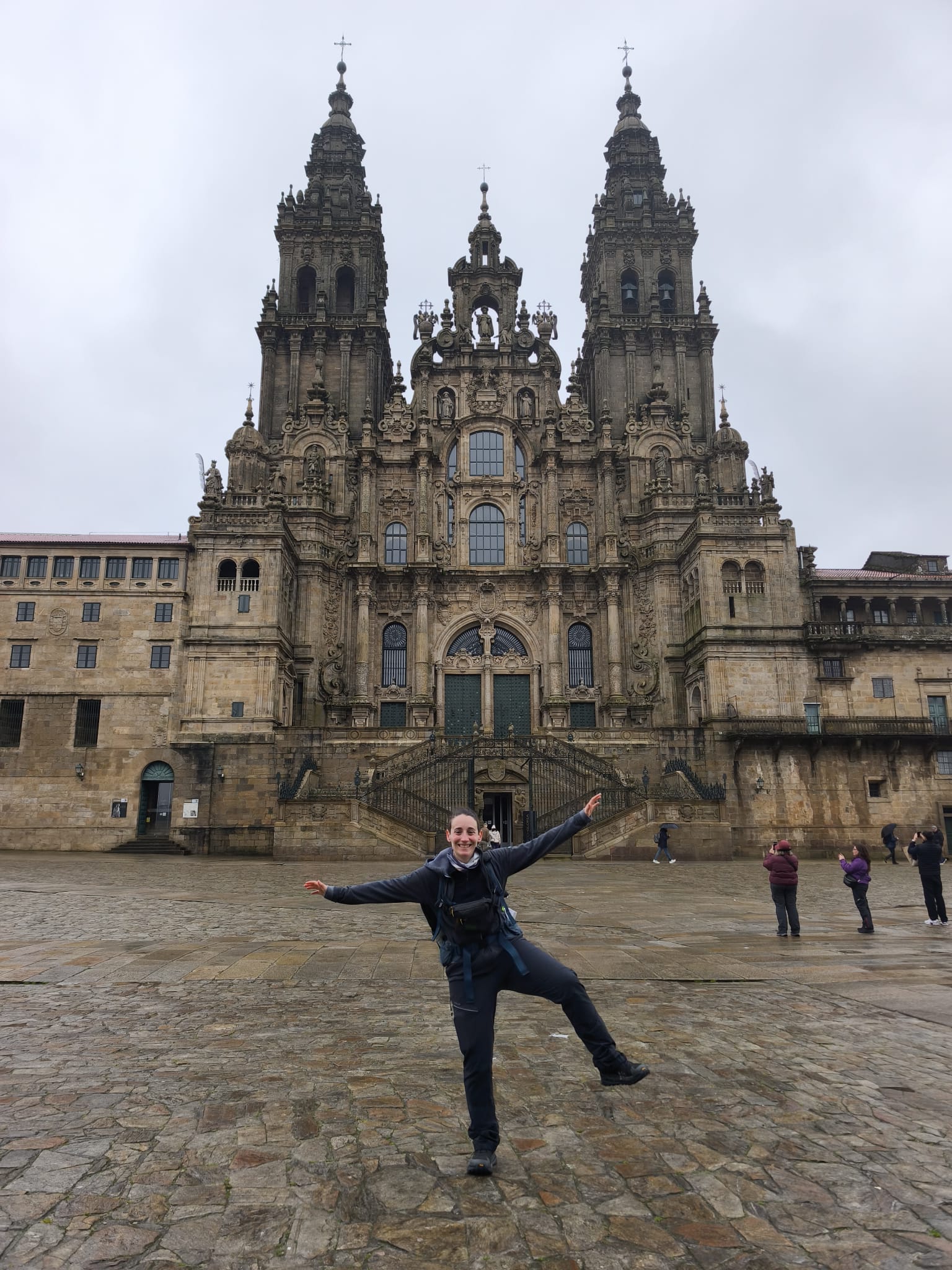Bea en el Camino de Santiago
